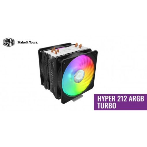 תמונה של Cooler Master CoolerMaster Hyper 212 LED Turbo ARGB Cooler RR-212TK-18PA-R1