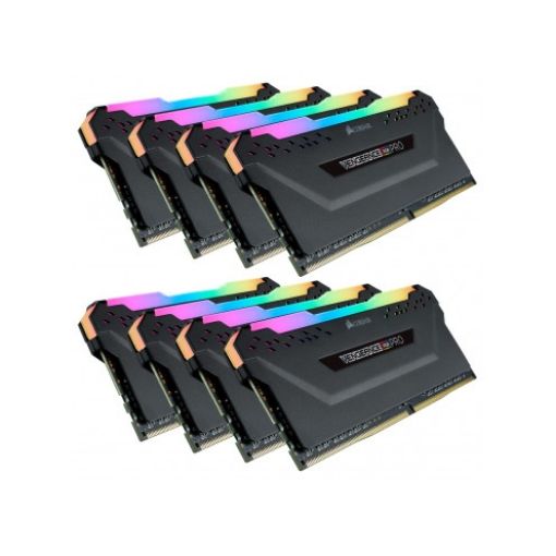 תמונה של Corsair DDR 4 256G (32Gx8) 3200 Vengeance RGB PRO CMW256GX4M8E3200C16