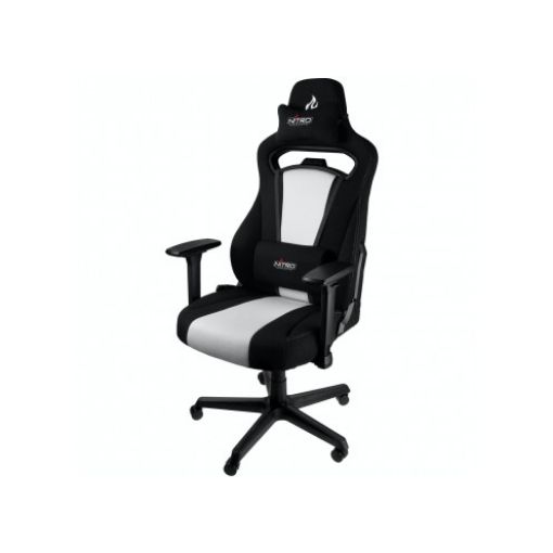 Picture of Nitro Concepts E250 Gaming Chair Black/White NC-E250-BW