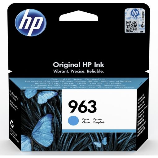 תמונה של HP ראש דיו 963 ציאן 3JA23AE 9013/9023