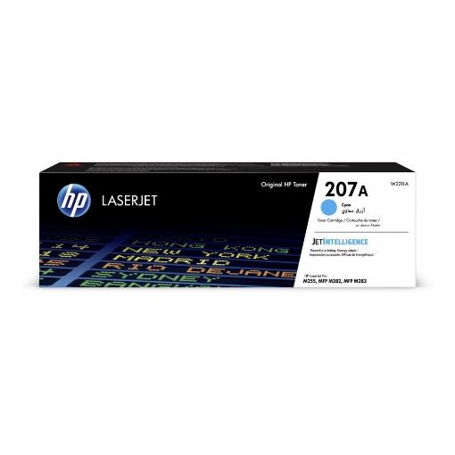 תמונה של טונר כחול מקורי HP W2211A 207A