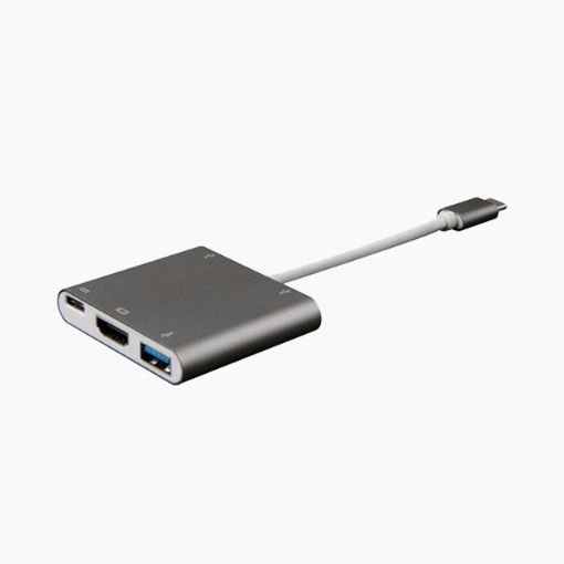 Изображение HDMI-адаптер DM117 Protec черного цвета.