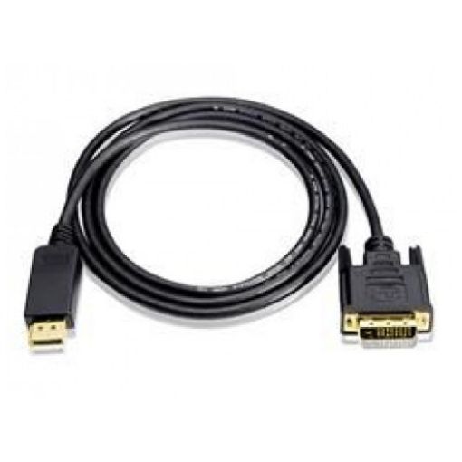 תמונה של OEM כבל Mini DP זכר ל DVI זכר 1.8 מטר CABLE-1106-1.8