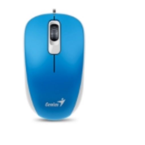 תמונה של עכבר ‏חוטי Genius DX120 בצבע כחול