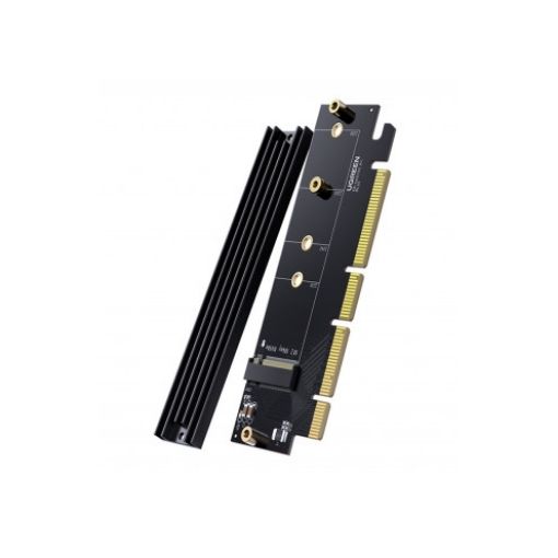 Picture of UGREEN M.2 NVMe to PCI-E Gen4 / Gen3 with Heatsink Card 30715