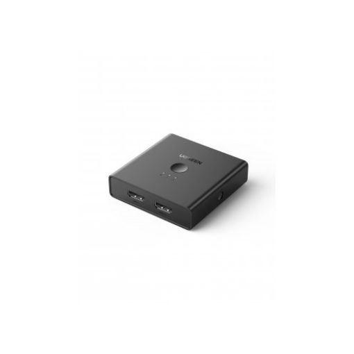 Изображение Переключатель HDMI UGREEN 2-IN на 2-OUT + SPDIF / 3.5mm модель 70689.