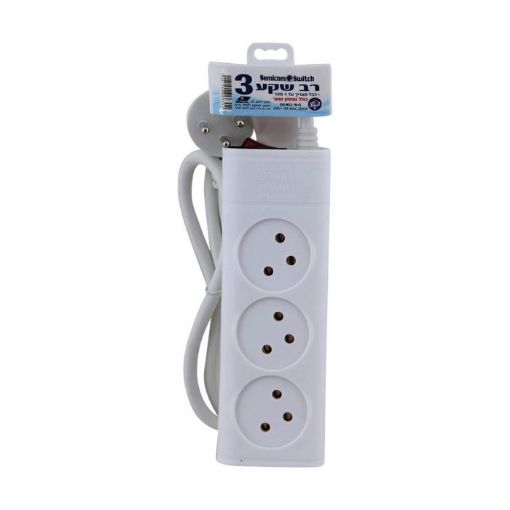 Picture of Semicom Multi socket 3 to 1m + circuit breaker