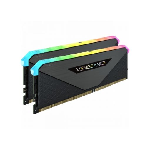 תמונה של זיכרון RAM Corsair DDR4 64GB (32GBx2) 3200 בצבע שחור