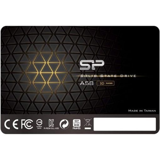 תמונה של Silicon Power Ace A58 512GB 3D Nand Sata III 2.5" 7mm Internal SSD