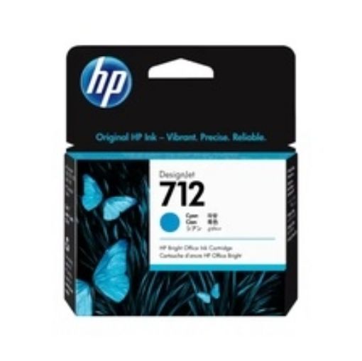 תמונה של HP מילוי דיו‎ 712 ציאן 3ED67A T–250 29ml