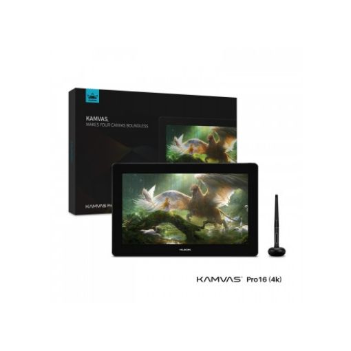 Picture of HUION graphic tablet Huion Kamvas PRO 16 4K Drawing Display GT1561.