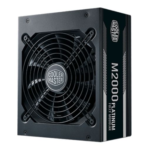 תמונה של מזין כוח Cooler Master 2000W M2000 Platinum צבע שחור