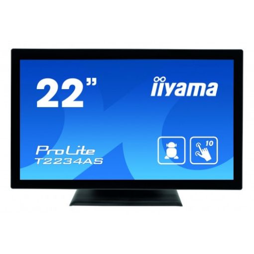 Изображение Экран сенсорного управления IIYAMA 22" ProLite IPS 10pt Touch IP65 Android T2234AS-B1.