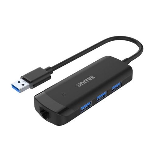 Изображение Станция UNITEK uHUB Q4+ 4-in-1 USB 3.0 Ethernet H1111A.