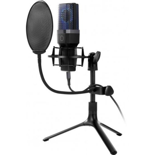 Picture of DRAGON Professional Studio Condenser Microphone With Tripod Stand USB