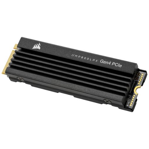 Picture of Corsair MP600 Pro LPX 4TB SSD Drive Black.