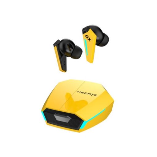 Edifier TWS GX07 Bluetooth Gaming Earbuds Yellow GX07-Y - 1PC.co.il