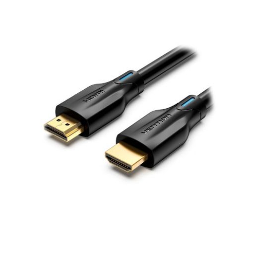 תמונה של כבל HDMI 2.1 Vention 8K/60Hz 48Gbps צבע זהב באורך 2 מטר
