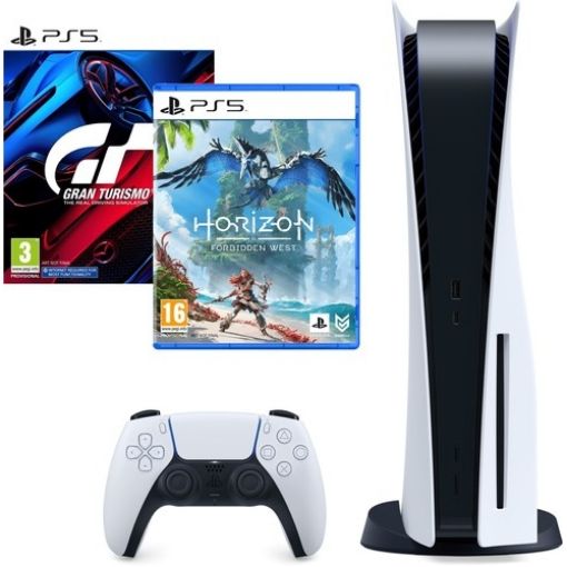 Sony Playstation 5 PS5 Horizon Forbidden West Blu-Ray Console with