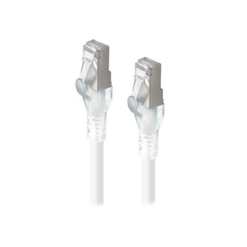 תמונה של כבל ALOGIC CAT6a S/FTP 26AWG 10G 750Hz LSZH 2m צבע לבן