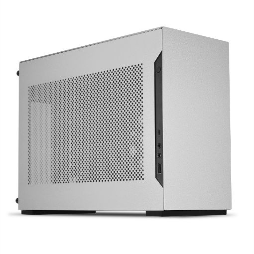 Изображение LIAN-LI Mini-ITX CASE A4H2OA4 PCIe 4.0 Silver PC-A4H2OA4