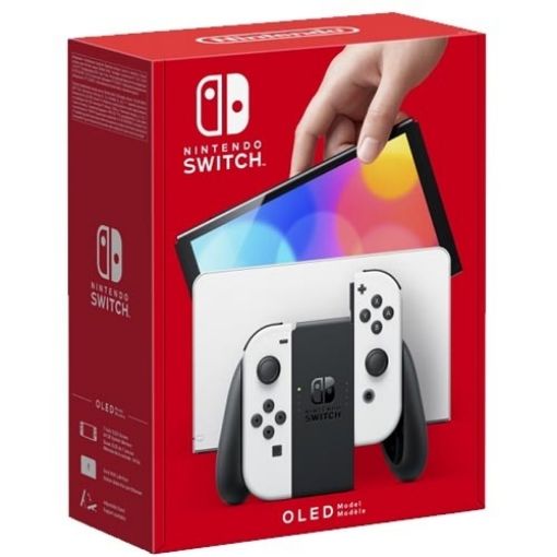 Изображение НИНТЕНДО консоль Nintendo Switch OLED белого цвета 7 45496453435.