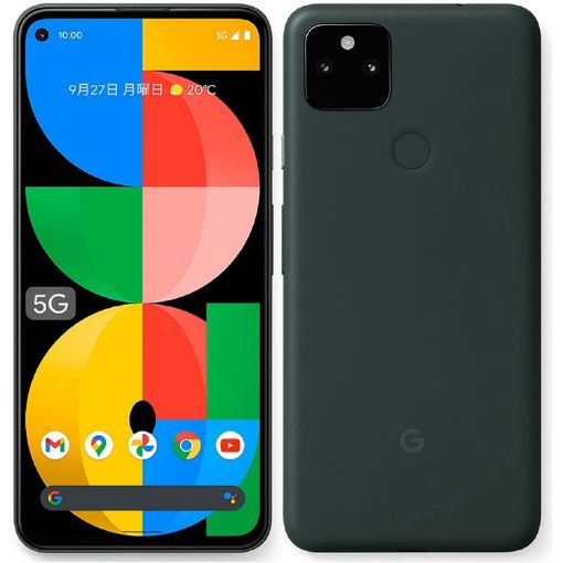 Изображение Мобильный телефон Google Pixel 5A 5G 128GB в черном цвете.