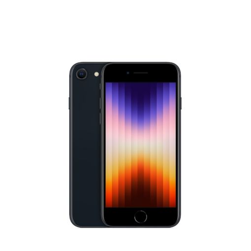 Изображение Мобильный телефон Apple iPhone SE (2022) 64 ГБ черного цвета.