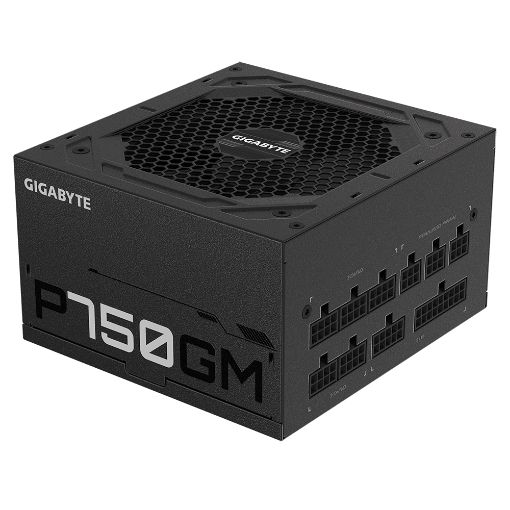 תמונה של ספק כח Gigabyte PSU 750W PFC Gold 80+ Modular GPP750GM