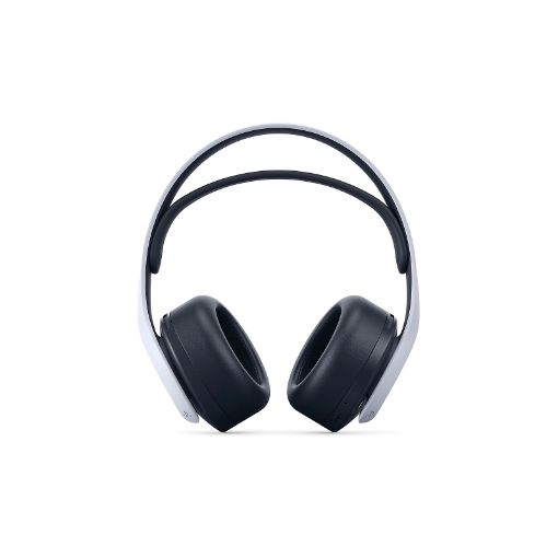 Picture of Sony Pulse 3D wireless headphones in white color.