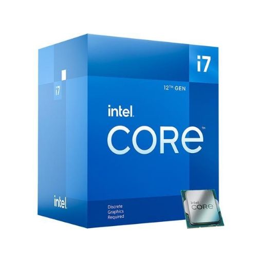 Изображение Процессор Intel Core i7 12700F черного цвета.