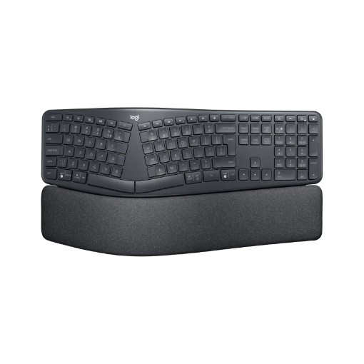 תמונה של מקלדת אלחוטית ארגונומית Logitech Ergo K860 