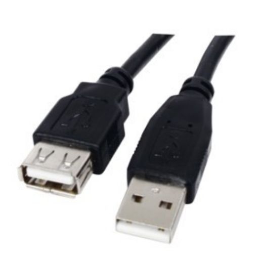 Изображение ОЕМ кабель USB2.0 удлинитель мужской - женский, 50 см CBL143-0-5.