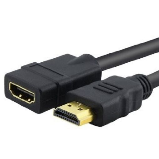 Изображение OEM HDMI удлинительный кабель мужской-женский 28AWG длиной 3 метра CABLE-557EX-3.
