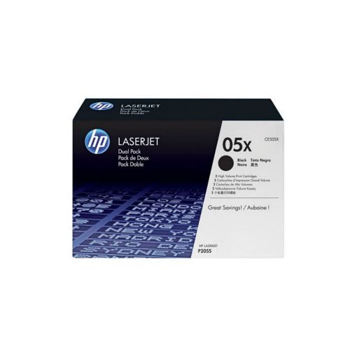 תמונה של טונר שחור מקורי HP CE505X