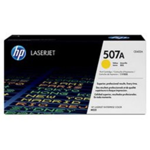 Изображение Тонер оригинальный желтый HP CE402A достаточно для 6 000 страниц (HP 507A) CE402a.