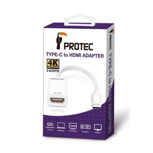 Picture of  TypeC/HDMI m/f 0.2m Adapter Protec