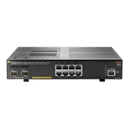 תמונה של מתג Aruba 2930F 8G PoE+ 2SFP+ דגם JL258A