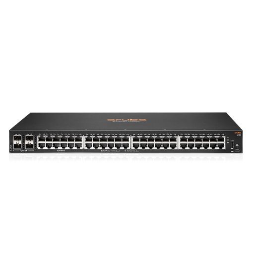תמונה של מתג Aruba 6100 48G 4SFP+ צבע שחור