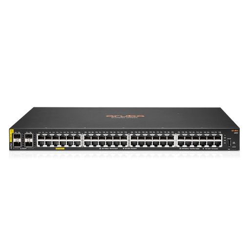 תמונה של מתג Aruba 6100 48G CL4 4SFP+ צבע שחור