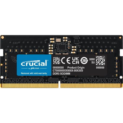 תמונה של Crucial SODIMM 8GB DDR5 4800Mhz CL40 (16Gbit) CT8G48C40S5