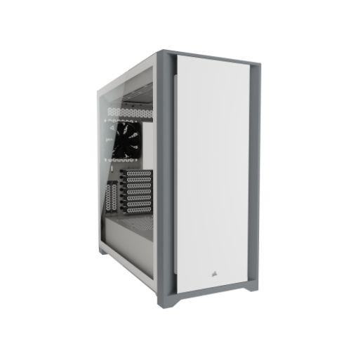 Изображение Корпус Corsair 5000D TG белого цвета.