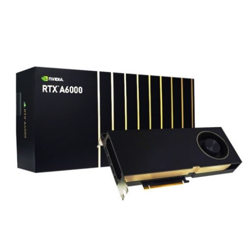 תמונה של כרטיס מסך Leadtek RTX A6000 48GB GDDR6 בצבע שחור
