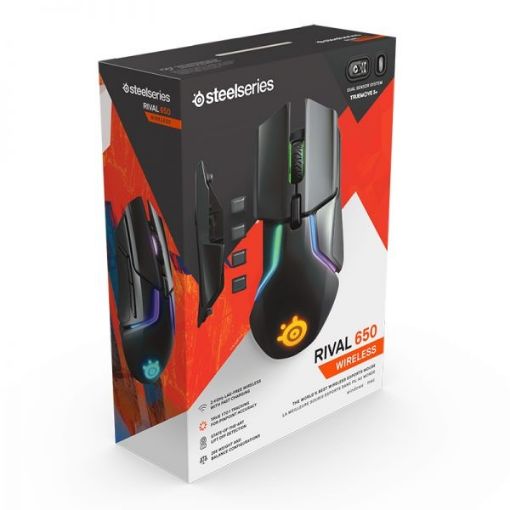 SteelSeries Rival 650 Wireless high-quality optical gaming