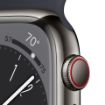תמונה של שעון חכם Apple Watch Series 8 45mm GPS+Cellular  צבע שעון  Aluminium Midnight  צבע רצועה Midnight Sport Band
