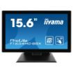 Изображение Сенсорный экран IIYAMA 15.6" ProLite TN 10pt Touch IP65 T1634MC-B8X черного цвета.