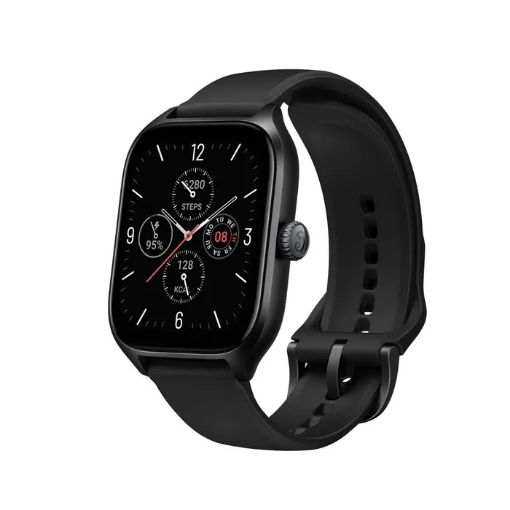 Изображение Спортивные часы Amazfit GTS 4 в черном цвете от официального импортера.