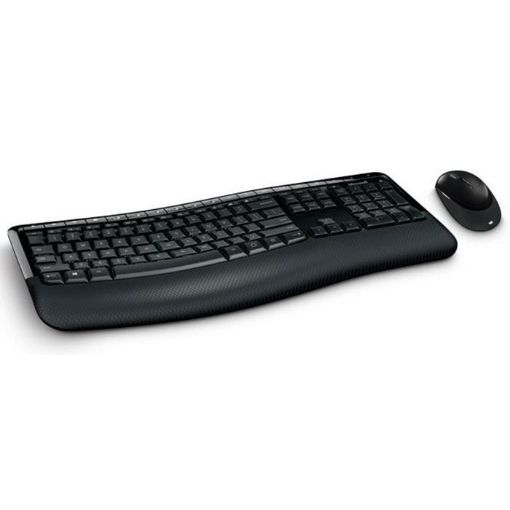 Изображение Клавиатура и мышь Microsoft Wireless Comfort Desktop 5050 от Microsoft.