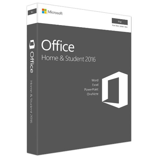 Picture of MICROSOFT Office Mac Home Student 2016 English Medialess GZA-00930