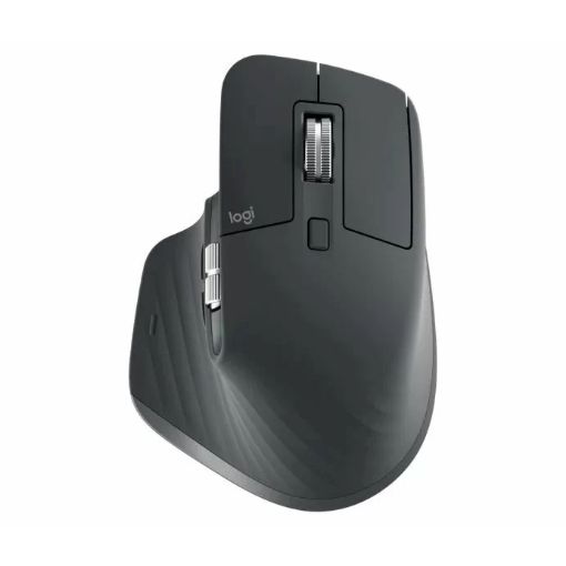 תמונה של עכבר אלחוטי לוג׳יטק Logitech MX Master 3S Performance Wireless Mouse Graphite בצבע שחור